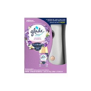 Odorizador Glade Automatic Lavanda & Vanilla 269ml Aparelho + Refi