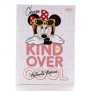 Caderno Brochura Tilibra Universitário Top Minnie 80 Folhas