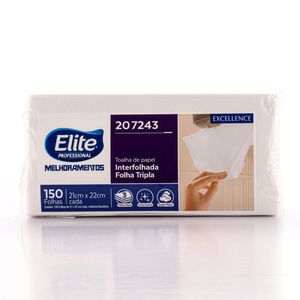 Toalha Elite Excellence Interfolhada 21x22cm 150 Folhas