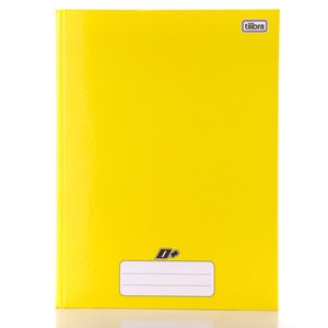 Caderno Brochura Tilibra Universitário D+ Amarelo ¼ com 96 Folhas