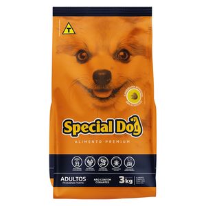 Alimento para Cães Special Dog Adultos Raças Pequenas 3kg