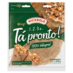 Massa para Preparo Wick Bold Ta Pronto 100% Nutrição 270g