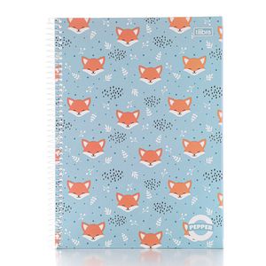 Caderno Universitário Tilibra Capa Dura Pepper 1 Matéria 80 Folhas