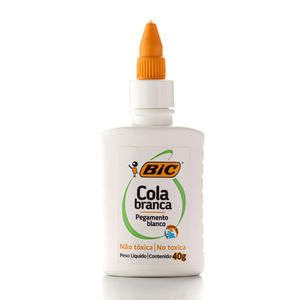 Cola Liquida Bic Branca 40g