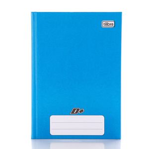 Caderno Brochura Tilibra Capa Dura D+ Azul 1/4 com 48 Folhas