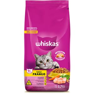 Alimento para Gatos Whiskas Frango 2,7kg