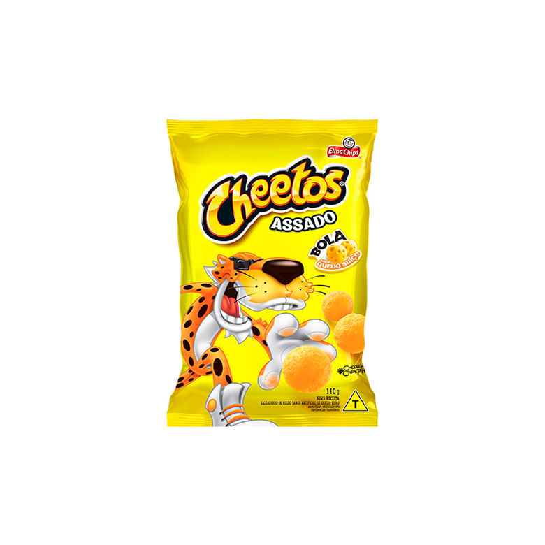 Salgadinhos Cheetos Bola Queijo Suiço 110g - Covabra