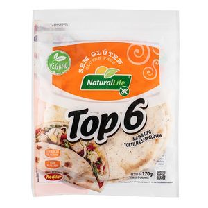 Tortilha Natural Life sem Glúten 170g