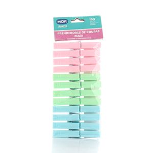 Prendedor Mor Maxi para Roupas 12Unidades