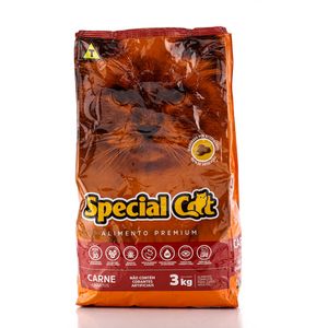 Alimento para Gatos Special Cat Adultos Carne 3kg