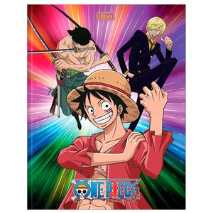 Caderno Brochura Tilibra Capa Dura Universitário One Piece  80 Folhas Un