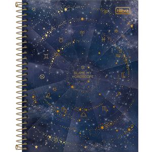 Caderno Colegial Tilibra Capa Dura Magic 10 Matérias 160 Folhas