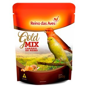 Alimento para Canários Gold do Reino Mix Premium 500g
