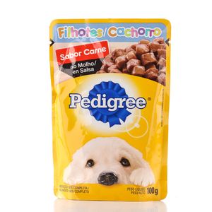 Alimento para Cães Pedigree Carne Filhotes 100g