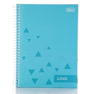 Caderno Colegial Tilibra Campa Dura Lunix 1 Matéria 80 Folhas
