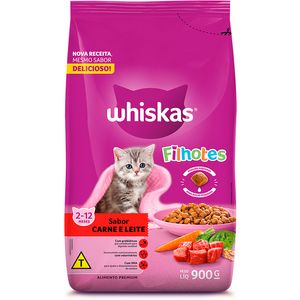 Alimento para Gatos Whiskas Filhote 900g