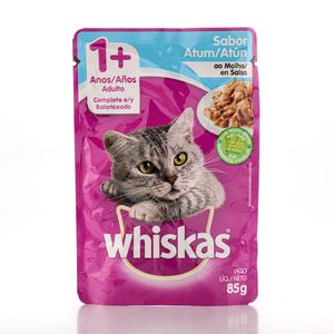 Alimento para Gatos Whiskas Atum Sachê 85g
