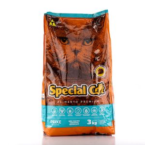 Alimento para Gatos Special Cat Adultos Peixes 3kg