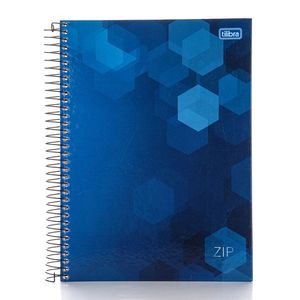 Caderno Universitário Tilibra Capa Dura Zip 10 Matérias 160 Folhas
