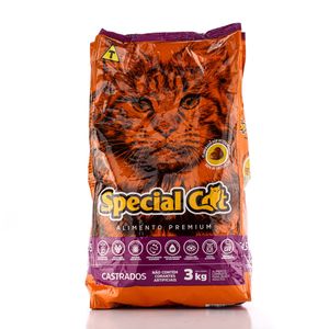 Alimento para Gatos Special Cat Castrados 3kg