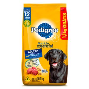 Alimentos para Cães Pedigree Adulto Nutrição Essencial Leve 10.1 Pague 9kg