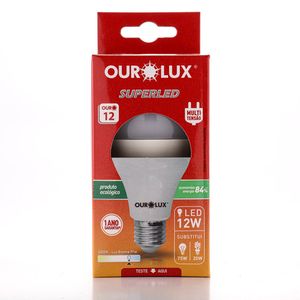 Lâmpada Ourolux Superled 12W Bivolt