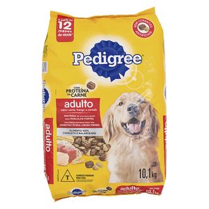 Alimento para Cães Pedigree Adulto Carne, Frango e Cereais 10,1kg