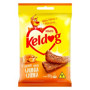 Snacks Keldog Bifinho Galinha Caipira 60 g