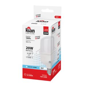 Lâmpada Kian Led Globe Branca 20W Bivolt