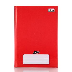 Caderno Brochura Tilibra Universitário D+ Vermelho 1/4 com 96 Folhas