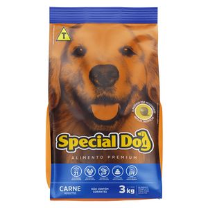 Alimento para Cães Special Dog Adultos Carne 3kg