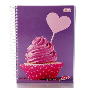 Caderno Universitário Tilibra D+ 16 Matérias Feminino 320 Folhas