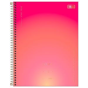 Caderno Universitário Tilibra Capa Dura Great 10 Matérias 160 Folhas