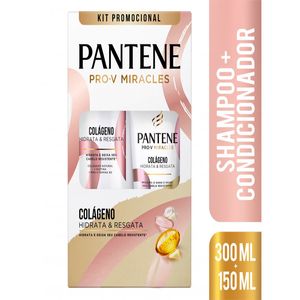 Shampoo 300ml + Condicionador 150ml Pantene Colágeno Un