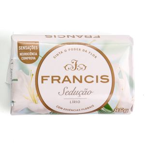 Sabonete Francis Suave Branco 85g