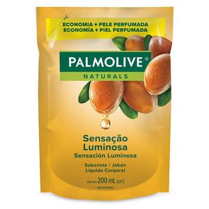 Sabonete Líquido Palmolive Naturals Sensação Luminosa Óleo de Argan Refil 200ml