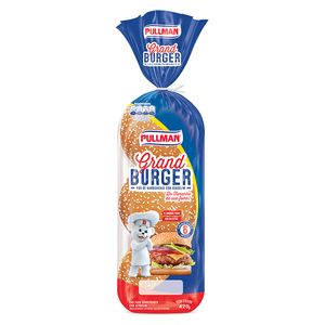 Pão Hamburguer Pullman com Gergelim 420g