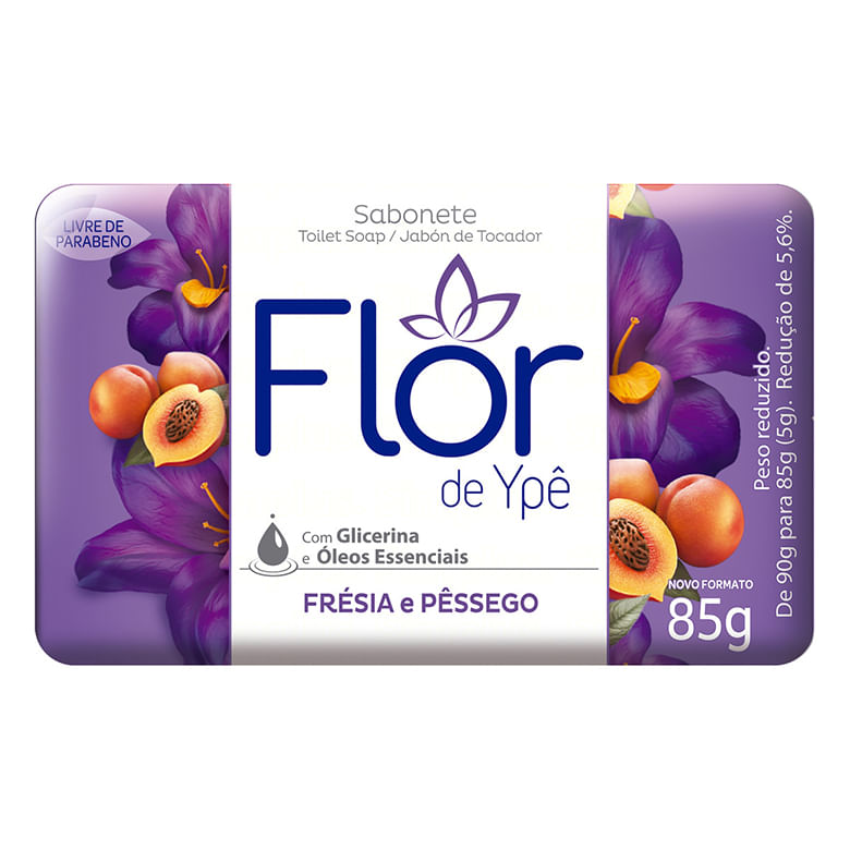 Sabonete 85gr Flor de Ype Flor Laranjeira Damasco