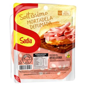 Mortadela Sadia Defumada Soltíssimo 200g