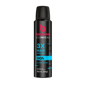 Desodorante Bozzano Clinical Ultra Cool Aerosol 90g