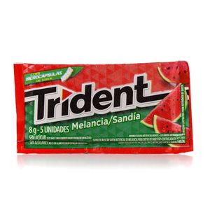 Goma Mascar Trident Melancia 8g