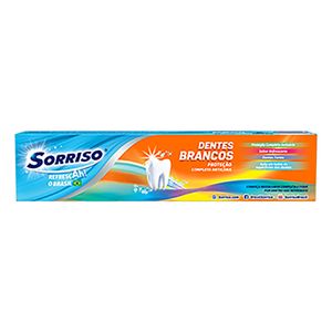 Creme Dental Sorriso Dentes Brancos 120 g