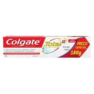 Creme Dental Colgate Total 12 Clean Mint Preço Especial 180g