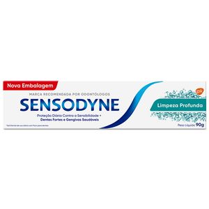 Creme Dental Sensodyne Limpeza Profunda 90g