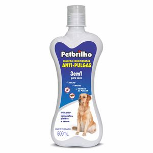 Shampoo para Cães Petbrill Anti Pulgas 3 em 1 500ml