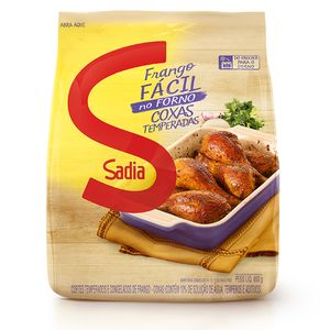 Coxa de Frango Sadia Temperada Frango Fácil 800g