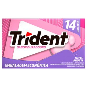 Goma Mascar Trident Tutti Frutti 25,2gr