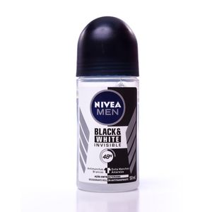 Desodorante Nivea Invisible Black & White Power Rollon 50ml