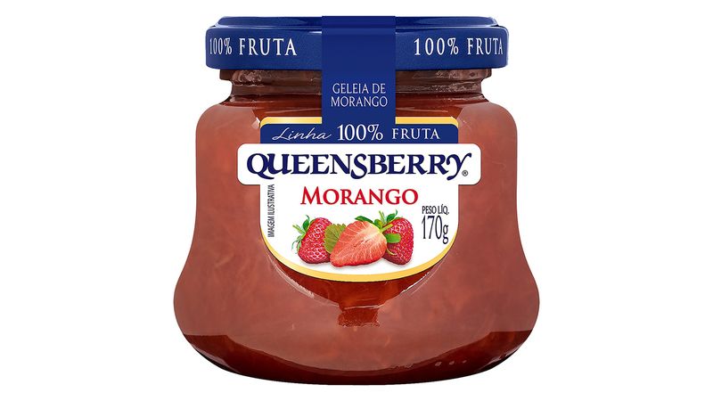 Geleia Damasco Queensberry 100% Fruta Vidro 170g