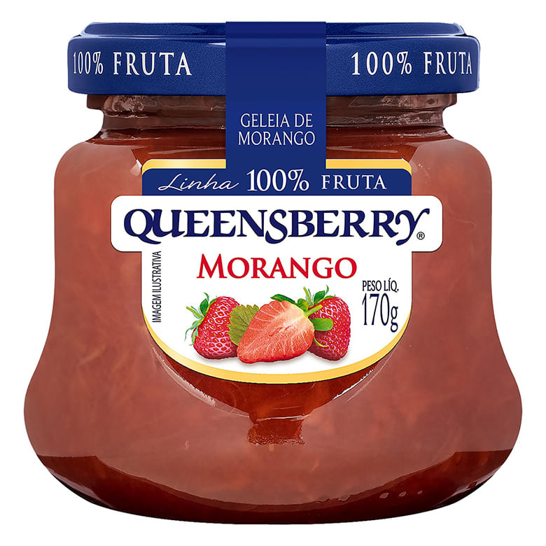 Geleia Morango Hero 345g - queensberry